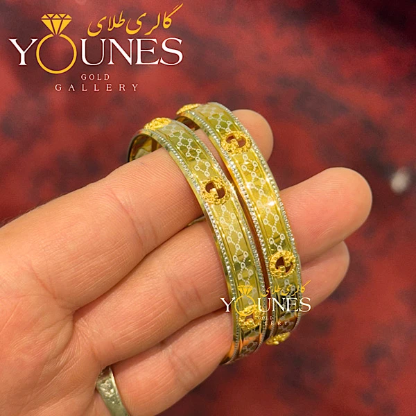 النگو طلای درخشان گوچی